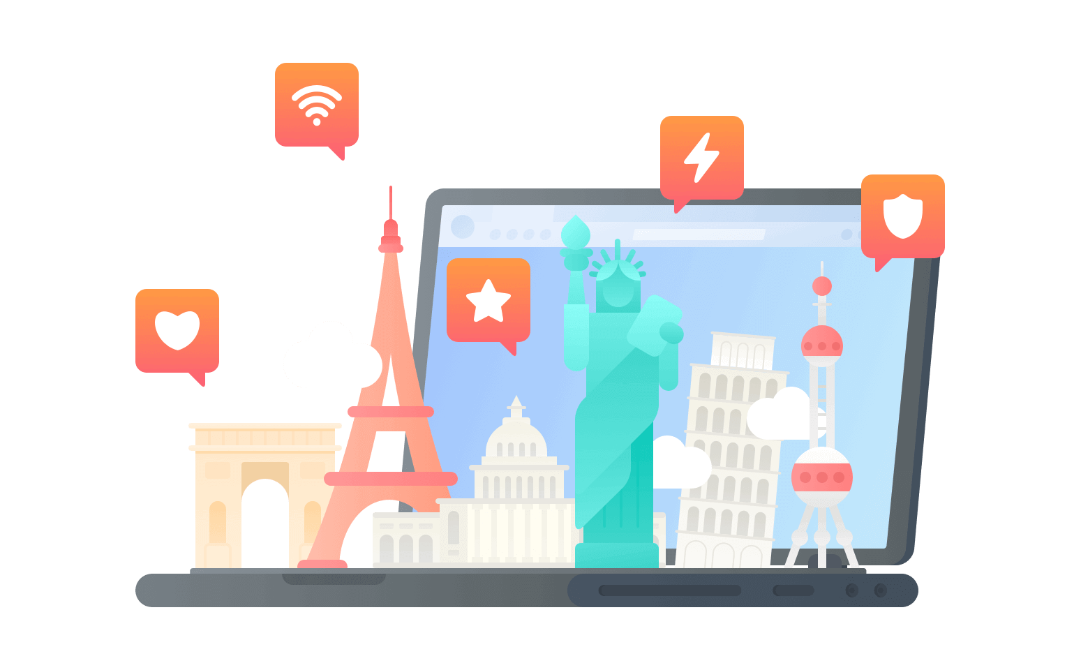 在马尔代夫连接到中国的加速器 - 大陆VPN